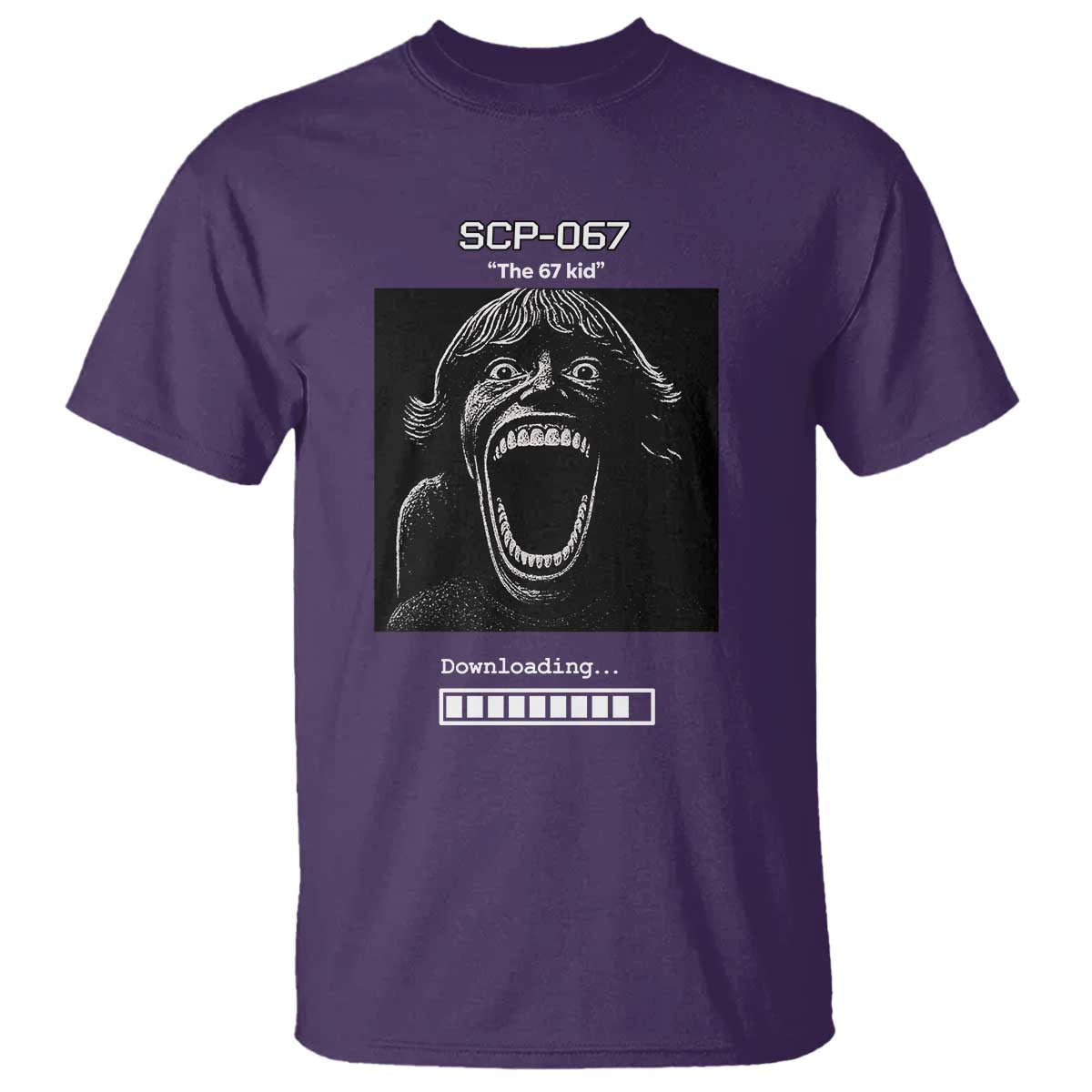 SCP 67 Mason The 6 7 Kid Meme T Shirt Six Seven Boy Horror Edit - Wonder Print Shop