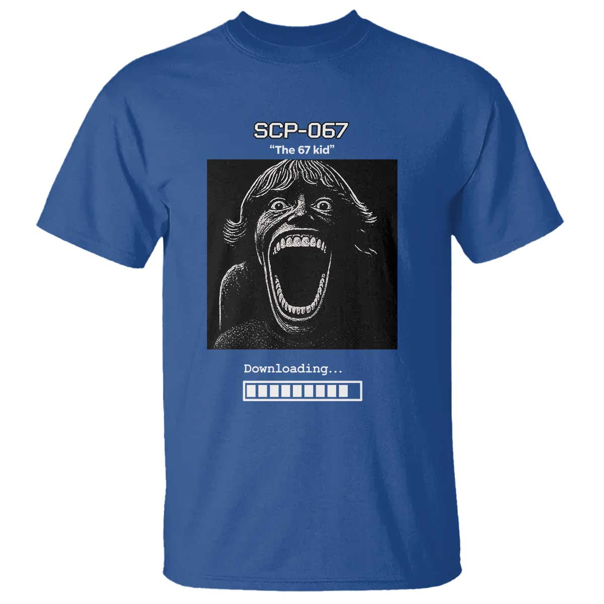 SCP 67 Mason The 6 7 Kid Meme T Shirt Six Seven Boy Horror Edit - Wonder Print Shop