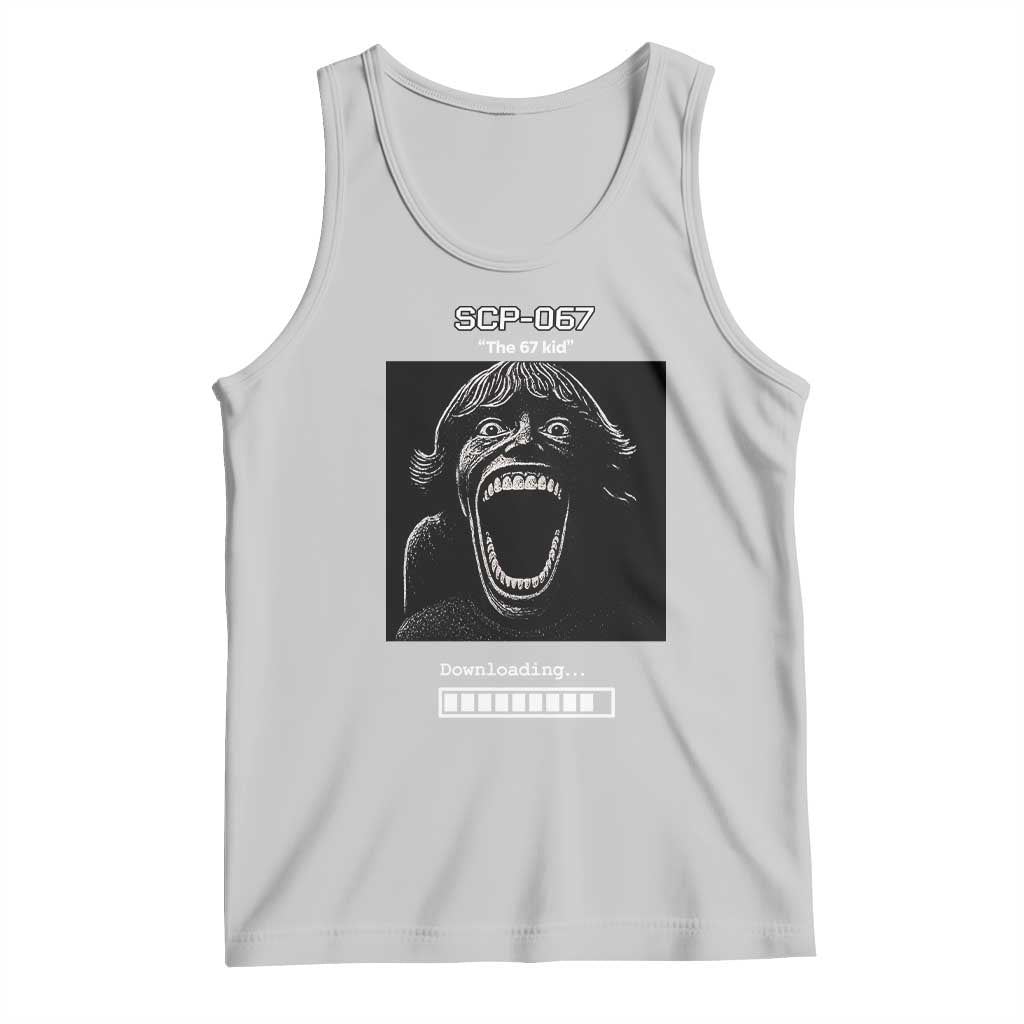 SCP 67 Mason The 6 7 Kid Meme Tank Top Six Seven Boy Horror Edit - Wonder Print Shop