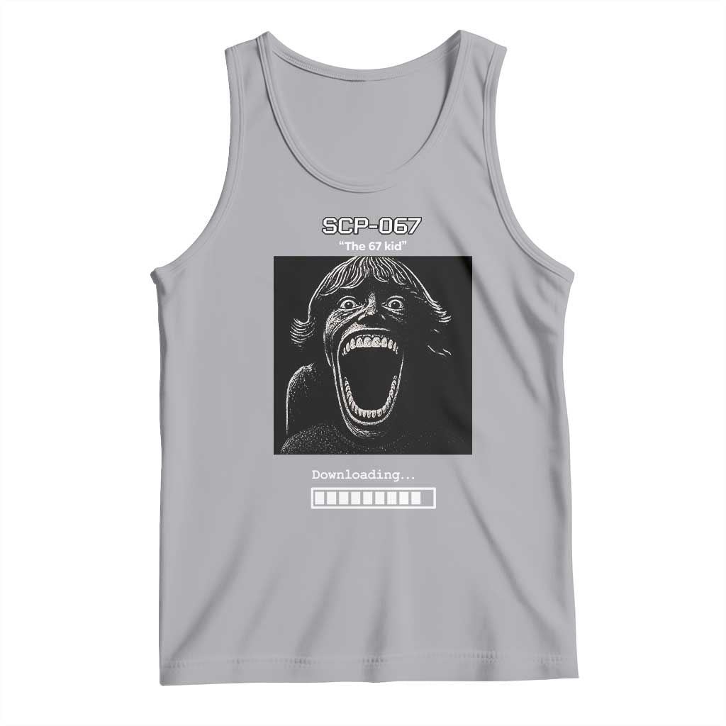 SCP 67 Mason The 6 7 Kid Meme Tank Top Six Seven Boy Horror Edit - Wonder Print Shop