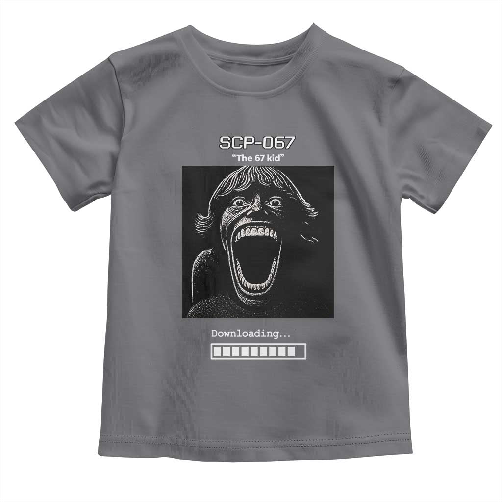 SCP 67 Mason The 6 7 Kid Meme Toddler T Shirt Six Seven Boy Horror Edit - Wonder Print Shop