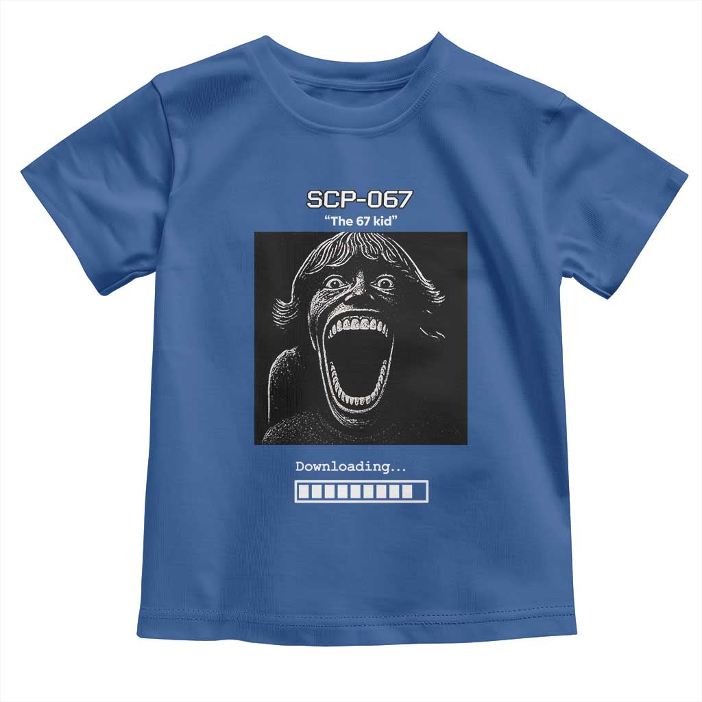 SCP 67 Mason The 6 7 Kid Meme Toddler T Shirt Six Seven Boy Horror Edit - Wonder Print Shop