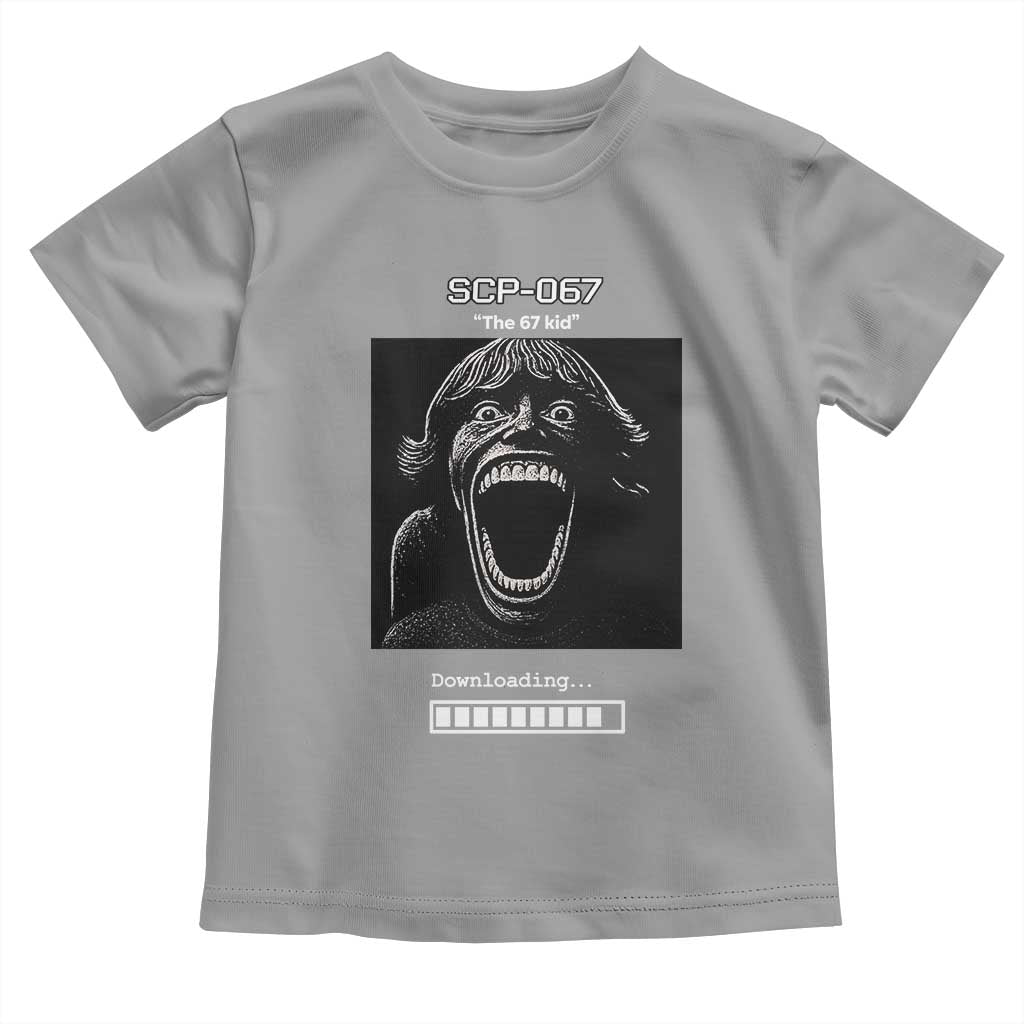 SCP 67 Mason The 6 7 Kid Meme Toddler T Shirt Six Seven Boy Horror Edit - Wonder Print Shop