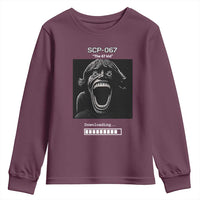 SCP 67 Mason The 6 7 Kid Meme Youth Sweatshirt Six Seven Boy Horror Edit - Wonder Print Shop