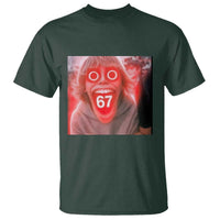 67 Mason Kid Glitchcore Graphic T Shirt Screaming Boy Six Seven Viral Meme Devil Edit - Wonder Print Shop
