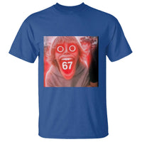 67 Mason Kid Glitchcore Graphic T Shirt Screaming Boy Six Seven Viral Meme Devil Edit - Wonder Print Shop