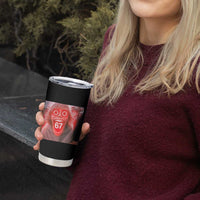 67 Mason Kid Glitchcore Graphic Tumbler Cup Screaming Boy Six Seven Viral Meme Devil Edit - Wonder Print Shop