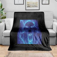 Six Seven Energy Overload Graphic Throw Blanket 67 Mason Kid Analog Horror Meme - Wonder Print Shop