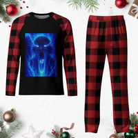 Six Seven Energy Overload Graphic Plaid Pajama Set 67 Mason Kid Analog Horror Meme - Wonder Print Shop