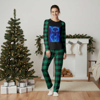 Six Seven Energy Overload Graphic Plaid Pajama Set 67 Mason Kid Analog Horror Meme - Wonder Print Shop