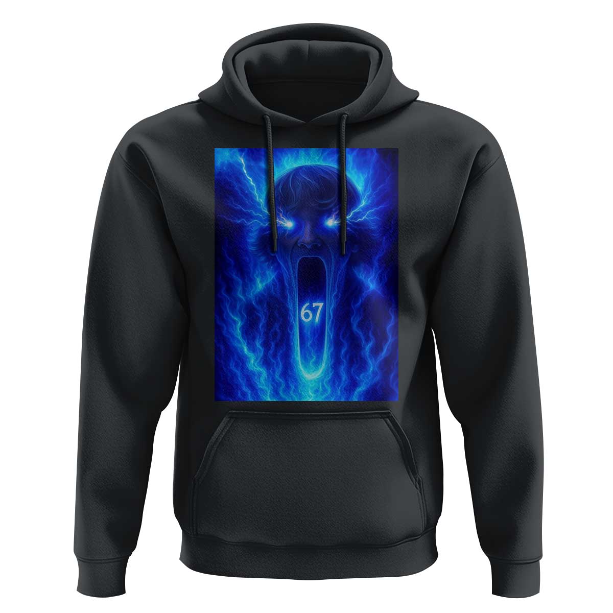 Six Seven Energy Overload Graphic Hoodie 67 Mason Kid Analog Horror Meme - Wonder Print Shop
