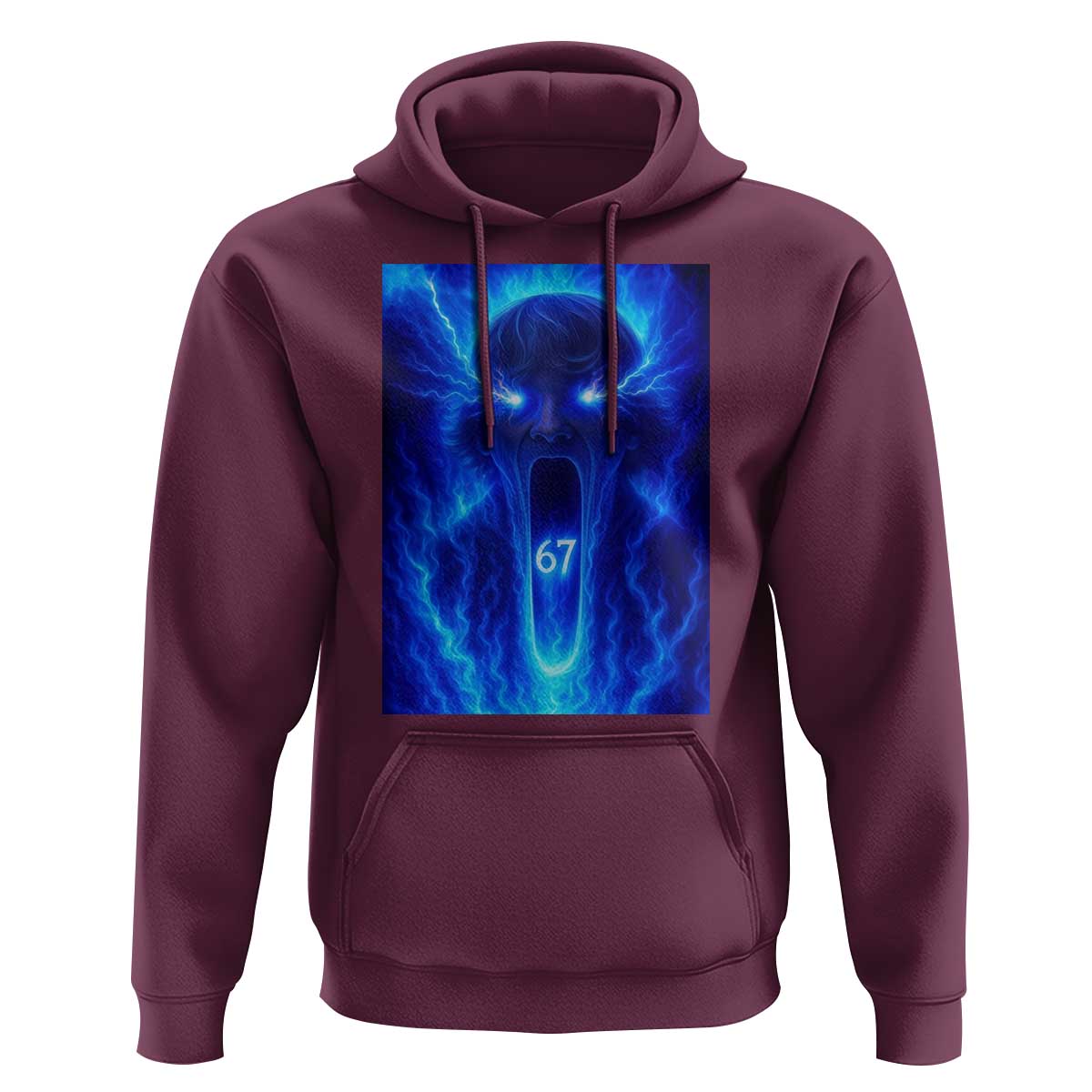 Six Seven Energy Overload Graphic Hoodie 67 Mason Kid Analog Horror Meme - Wonder Print Shop