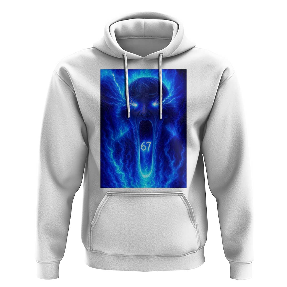 Six Seven Energy Overload Graphic Hoodie 67 Mason Kid Analog Horror Meme - Wonder Print Shop