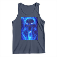 Six Seven Energy Overload Graphic Tank Top 67 Mason Kid Analog Horror Meme - Wonder Print Shop
