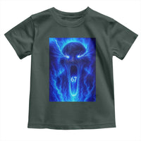 Six Seven Energy Overload Graphic Toddler T Shirt 67 Mason Kid Analog Horror Meme - Wonder Print Shop