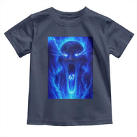 Six Seven Energy Overload Graphic Toddler T Shirt 67 Mason Kid Analog Horror Meme - Wonder Print Shop