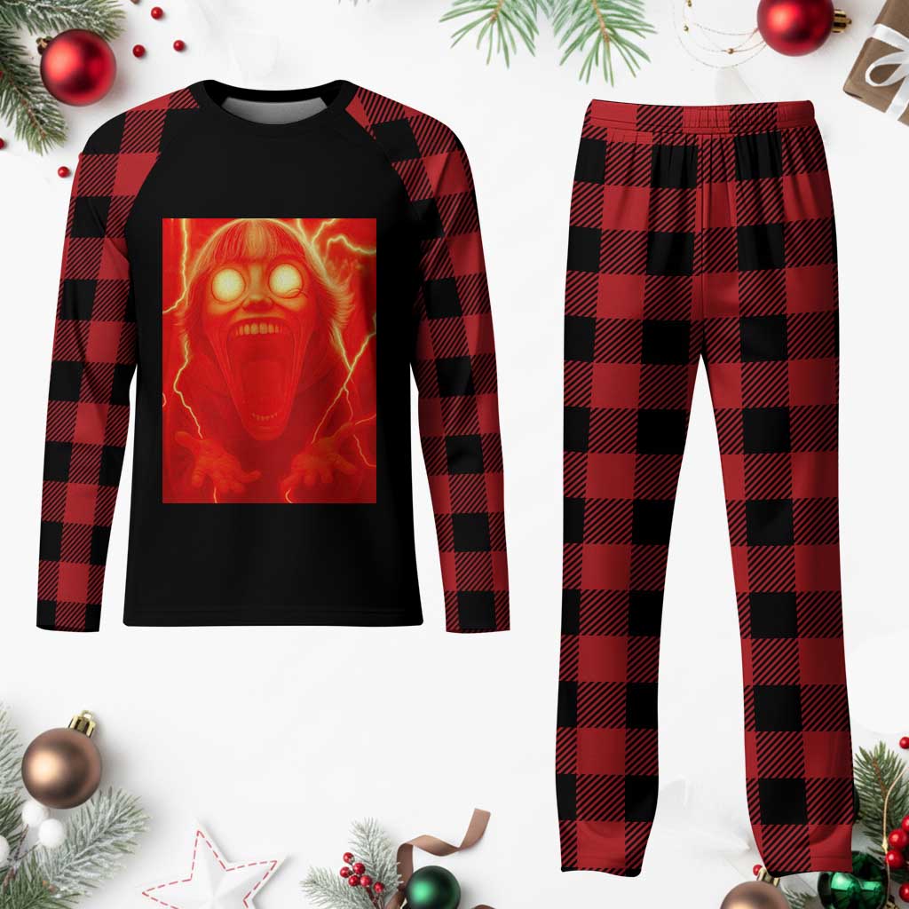 Mason 67 Devil Edit Graphic Plaid Pajama Set Viral 6 7 Possession Six Seven Meme - Wonder Print Shop