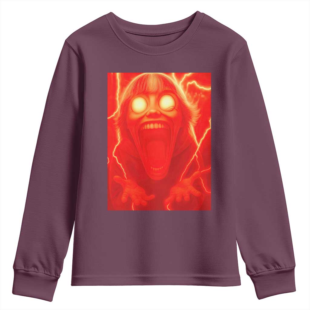 Mason 67 Devil Edit Graphic Youth Sweatshirt Viral 6 7 Possession Six Seven Meme - Wonder Print Shop