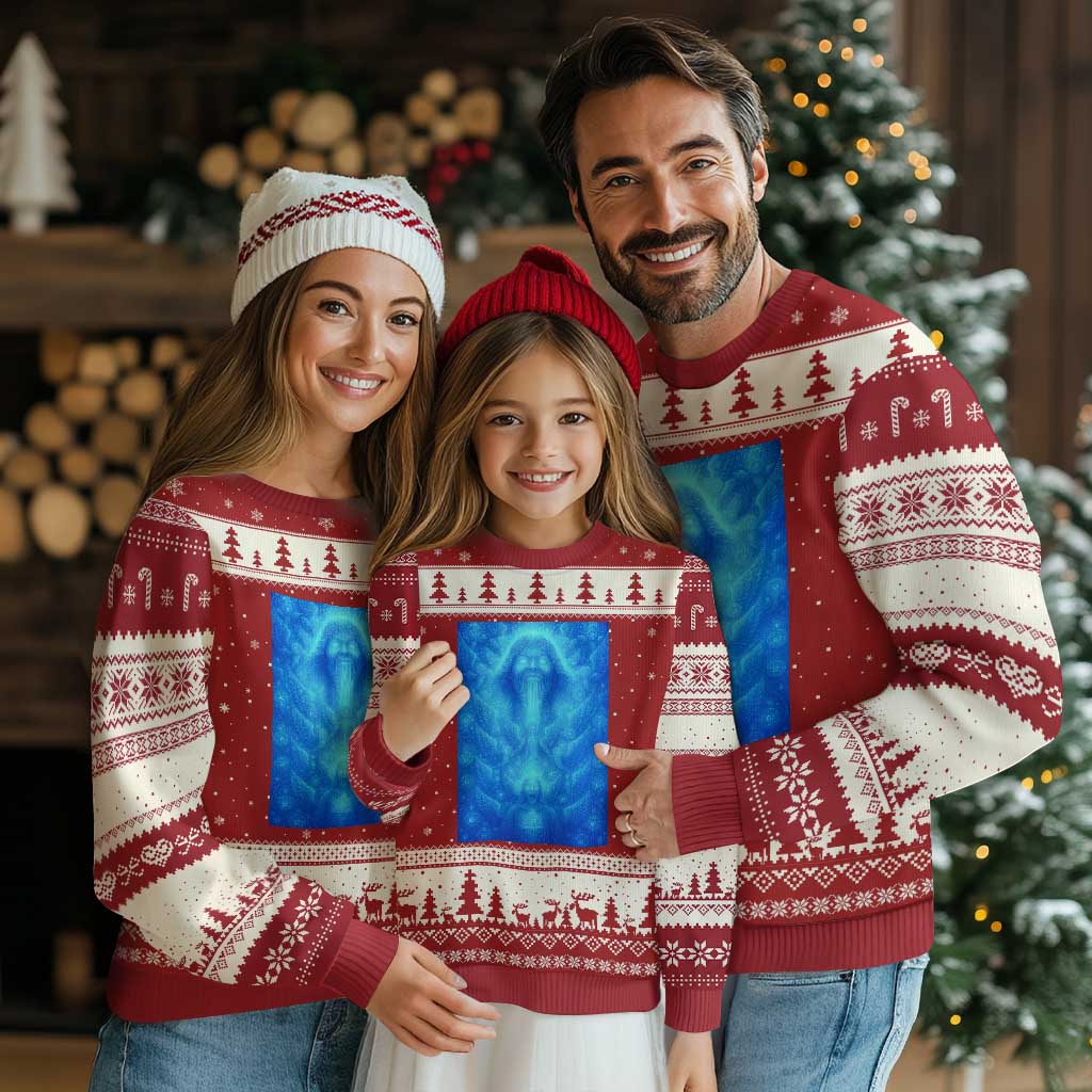 Divine 67 Meme Ugly Christmas Sweater Celestial Mason 6 7 Spiritual Six Seven Angelcore - Wonder Print Shop