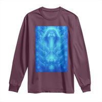 Divine 67 Meme Long Sleeve Shirt Celestial Mason 6 7 Spiritual Six Seven Angelcore - Wonder Print Shop