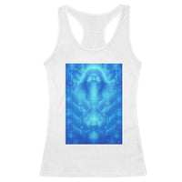 Divine 67 Meme Racerback Tank Top Celestial Mason 6 7 Spiritual Six Seven Angelcore - Wonder Print Shop