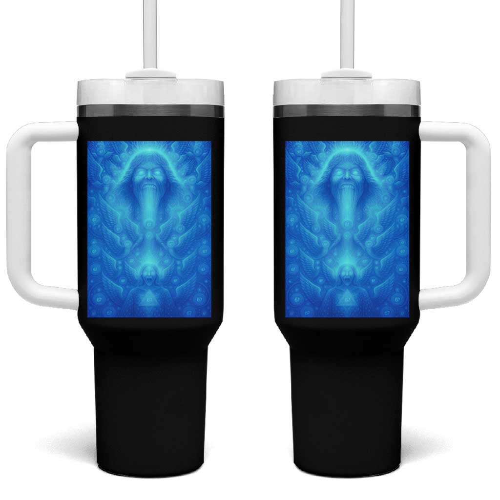 Divine 67 Meme Tumbler With Handle Celestial Mason 6 7 Spiritual Six Seven Angelcore - Wonder Print Shop