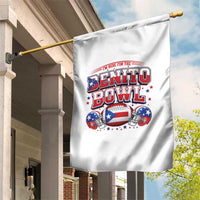 I’m Here for the Benito Bowl Garden Flag Funny Music Fan Football Game Day