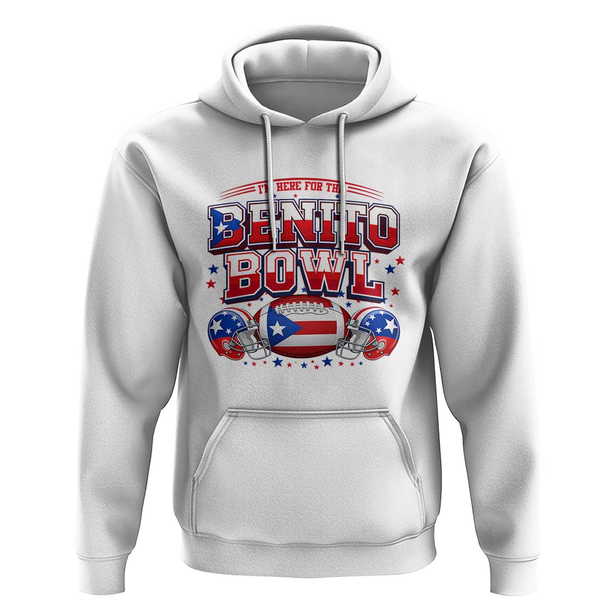 I’m Here for the Benito Bowl Hoodie Funny Music Fan Football Game Day