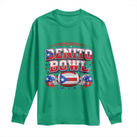 I’m Here for the Benito Bowl Long Sleeve Shirt Funny Music Fan Football Game Day