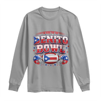 I’m Here for the Benito Bowl Long Sleeve Shirt Funny Music Fan Football Game Day