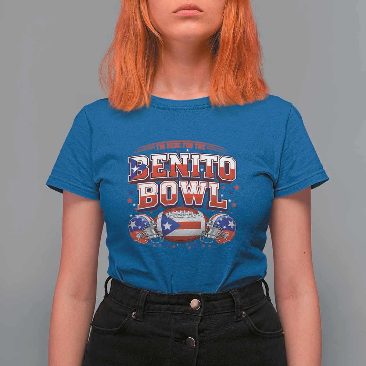 I’m Here for the Benito Bowl T Shirt For Women Funny Music Fan Football Game Day