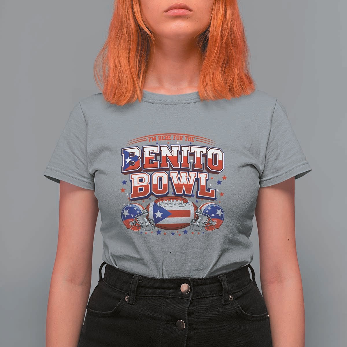 I’m Here for the Benito Bowl T Shirt For Women Funny Music Fan Football Game Day