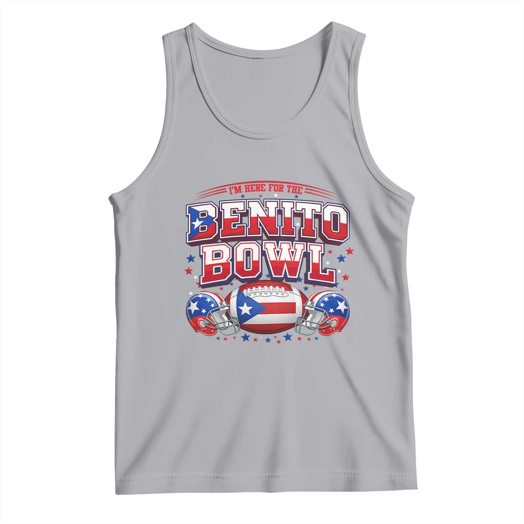 I’m Here for the Benito Bowl Tank Top Funny Music Fan Football Game Day