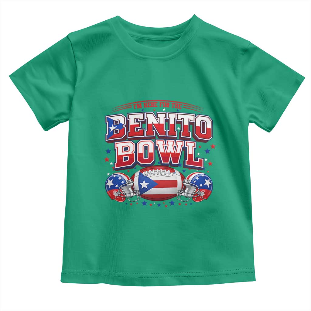 I’m Here for the Benito Bowl Toddler T Shirt Funny Music Fan Football Game Day