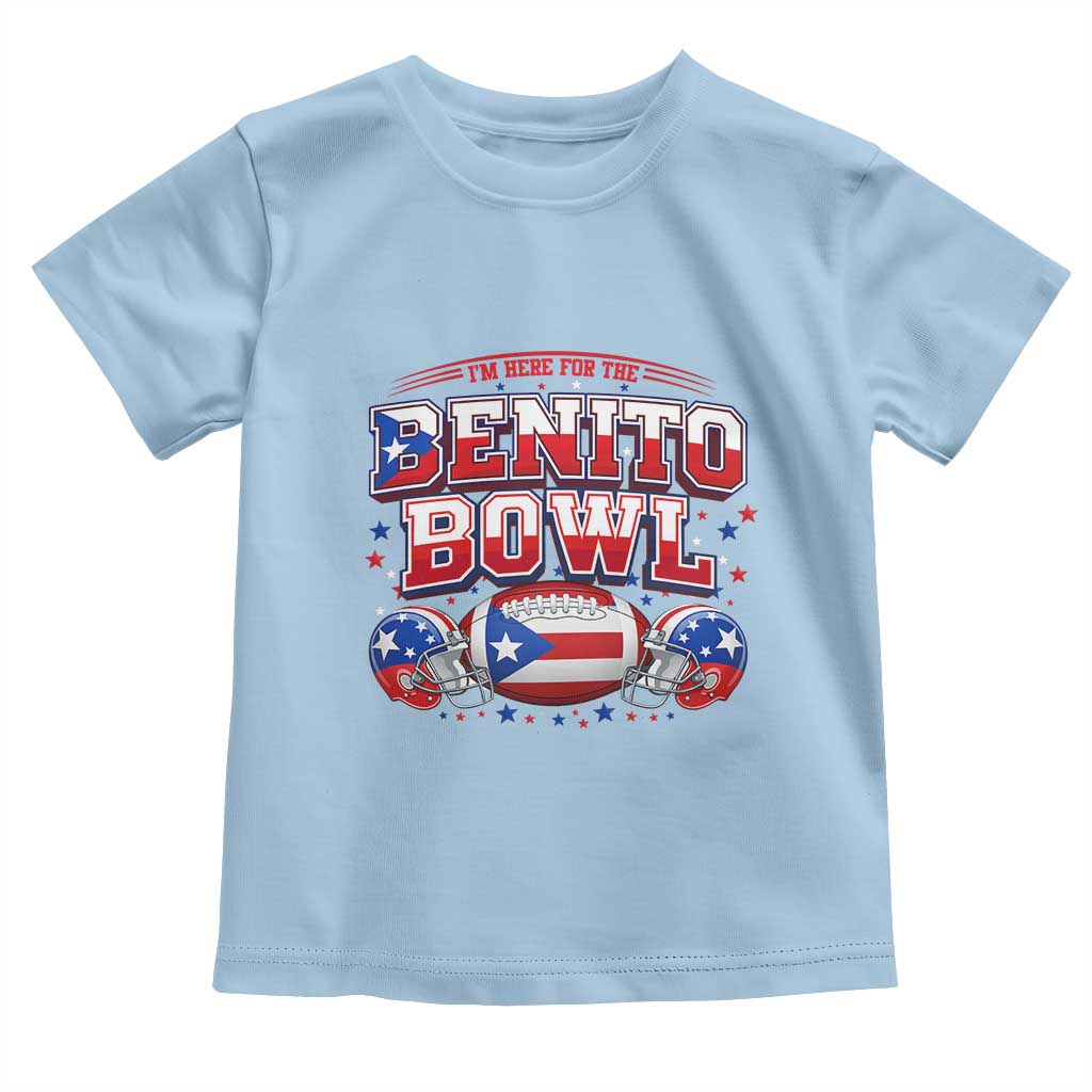 I’m Here for the Benito Bowl Toddler T Shirt Funny Music Fan Football Game Day
