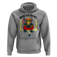 Benito Bowl Coquí Frog Football Hoodie Funny Puerto Rico Flag Game Day Music Fans