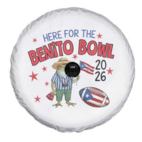 Here for the Benito Bowl 2026 Coquí Frog Spare Tire Cover Puerto Rican Funny Football Music Fans