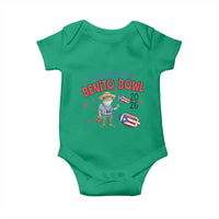Here for the Benito Bowl 2026 Coquí Frog Baby Onesie Puerto Rican Funny Football Music Fans
