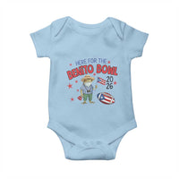 Here for the Benito Bowl 2026 Coquí Frog Baby Onesie Puerto Rican Funny Football Music Fans