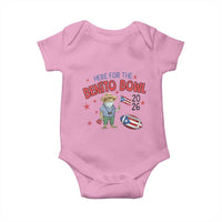 Here for the Benito Bowl 2026 Coquí Frog Baby Onesie Puerto Rican Funny Football Music Fans