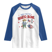 Here for the Benito Bowl 2026 Coquí Frog Raglan Shirt Puerto Rican Funny Football Music Fans