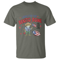Here for the Benito Bowl 2026 Coquí Frog T Shirt Puerto Rican Funny Football Music Fans