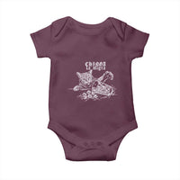 Chinga La Migra Protest Cat Baby Onesie Spanish Resistance Against Ice
