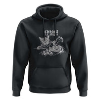 Chinga La Migra Protest Cat Hoodie Spanish Resistance Against Ice