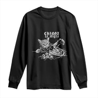 Chinga La Migra Protest Cat Long Sleeve Shirt Spanish Resistance Against Ice