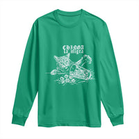 Chinga La Migra Protest Cat Long Sleeve Shirt Spanish Resistance Against Ice