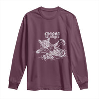 Chinga La Migra Protest Cat Long Sleeve Shirt Spanish Resistance Against Ice