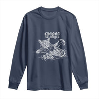 Chinga La Migra Protest Cat Long Sleeve Shirt Spanish Resistance Against Ice