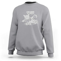 Chinga La Migra Protest Cat Sweatshirt Spanish Resistance Against Ice