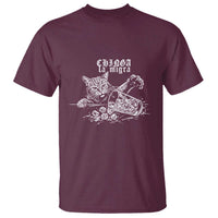 Chinga La Migra Protest Cat T Shirt Spanish Resistance Against Ice